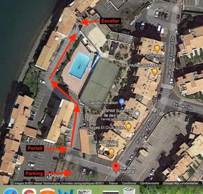 La Brigantine 607, T2 Vue Mer, Piscine, Tennis Агде Екстериор снимка